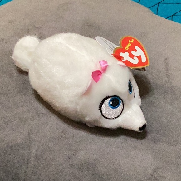 Teeny Tys Plush - Secret Life of Pets - GIDGET‎ - New - Picture 1 of 14
